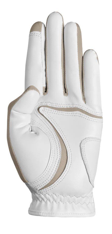 Zoom Hybrid Damen Handschuh, weiss/beige