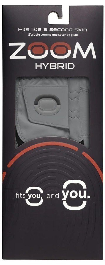 Zoom Hybrid Damen Handschuh, grau
