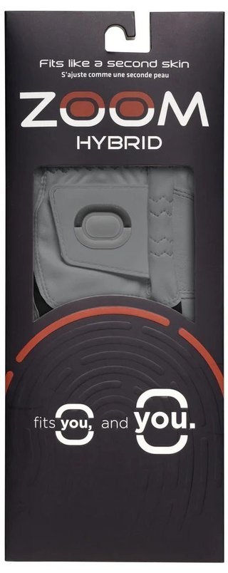 Zoom Hybrid Damen Handschuh, grau