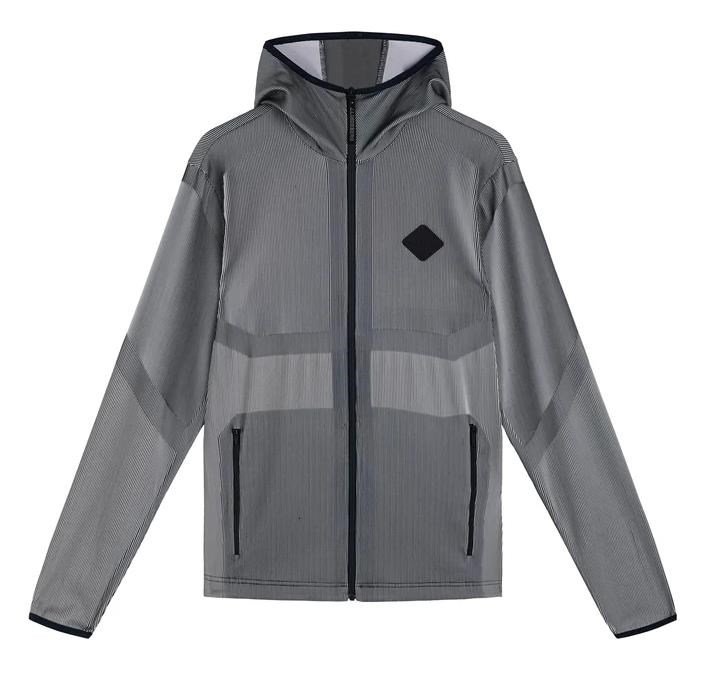 J.Lindeberg Jacquard Herren Sweatshirt, dunkelblau