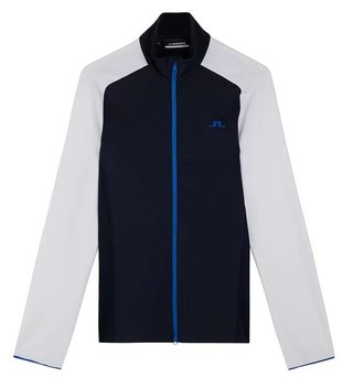 J.Lindeberg Melker Mesh Herren Sweatshirt, dunkelblau