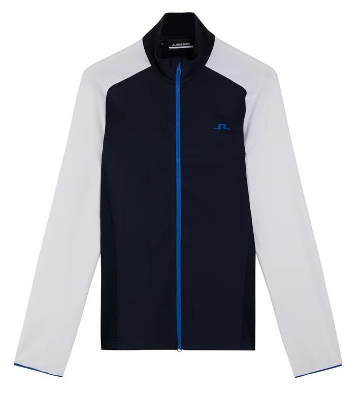J.Lindeberg Melker Mesh Herren Sweatshirt, dunkelblau