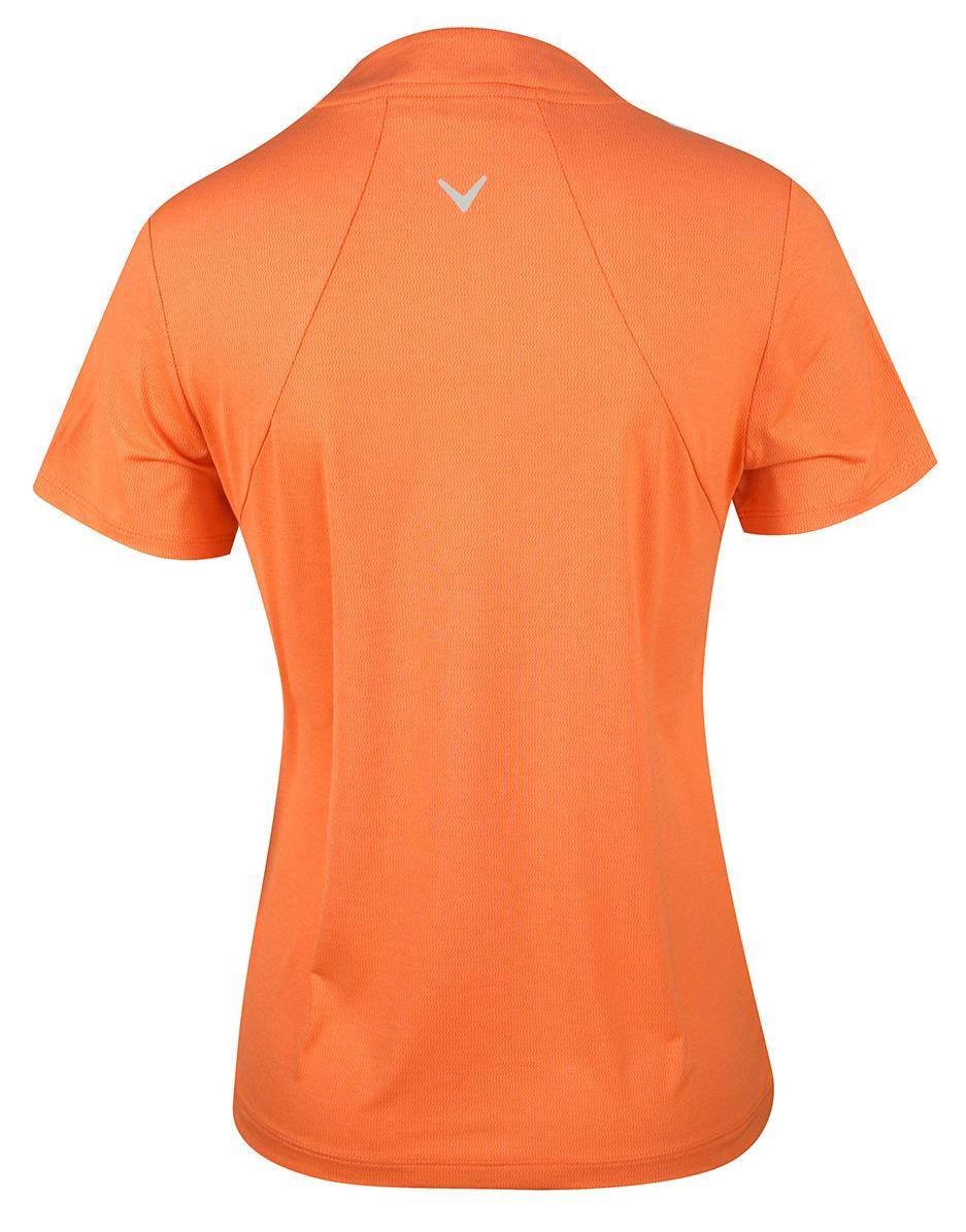 Callaway Tonal Heather Damen Poloshirt, nectarine heather