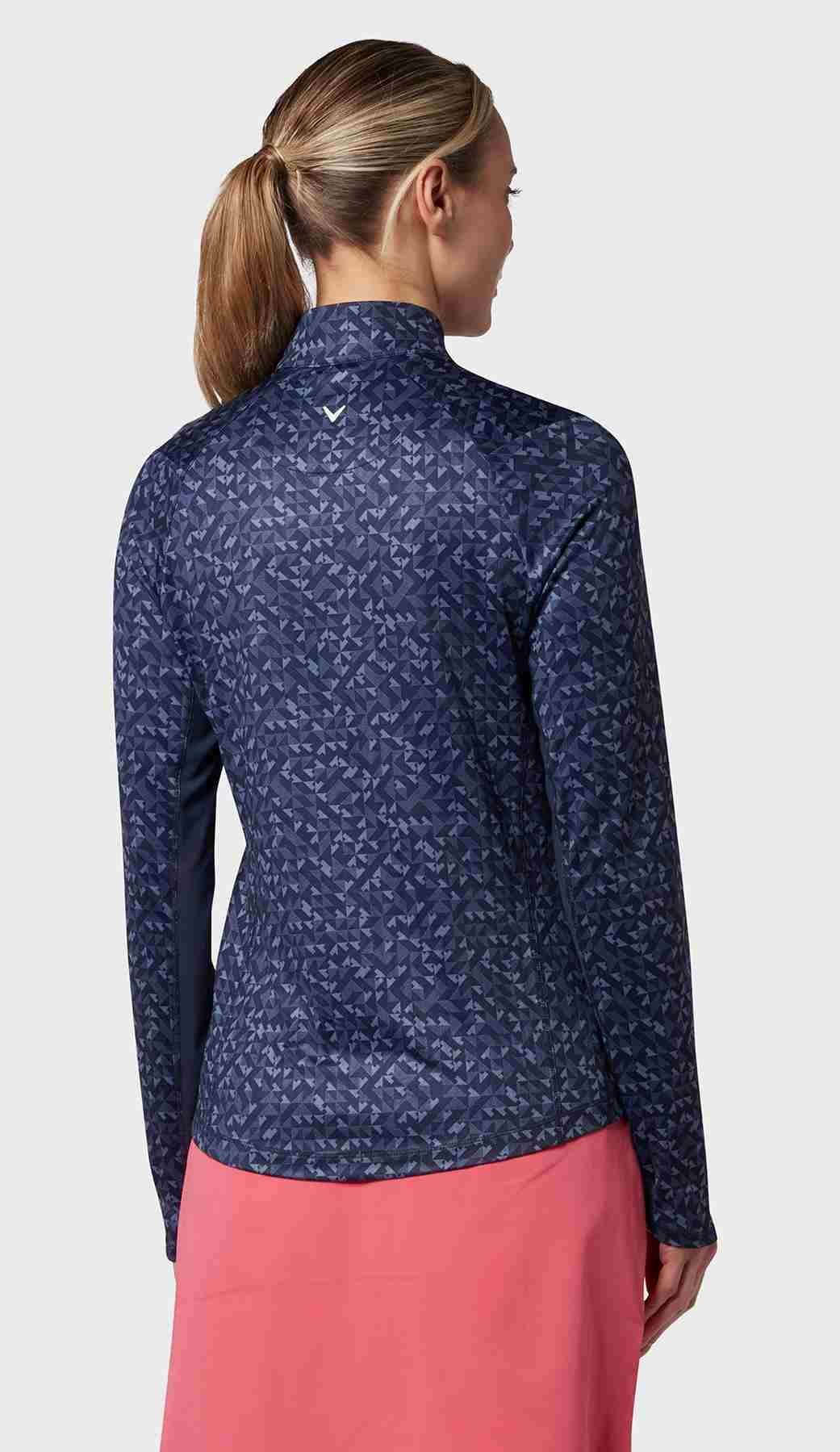 Callaway Shape Shifter Geo Damen Sweatshirt, dunkelblau