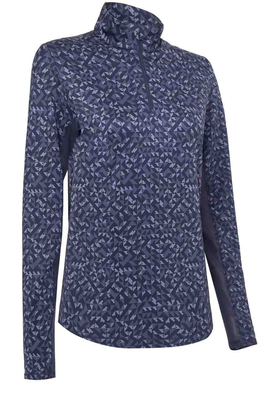 Callaway Shape Shifter Geo Damen Sweatshirt, dunkelblau