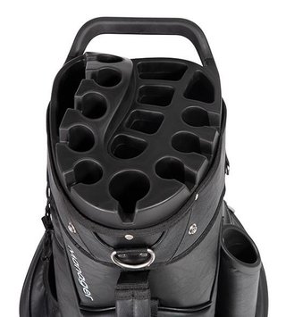 JuCad Manager Plus Cartbag, schwarz/grau