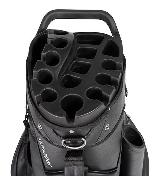 JuCad Manager Plus Cartbag, schwarz/grau