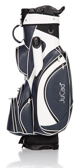 JuCad Manager Plus Cartbag, dunkelblau/weiss