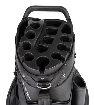 JuCad Manager Plus Cartbag, dunkelblau/weiss