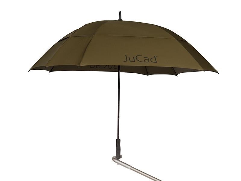 JuCad Teleskop-Golfschirm 68" Windproof mit Schirmstift, oliv