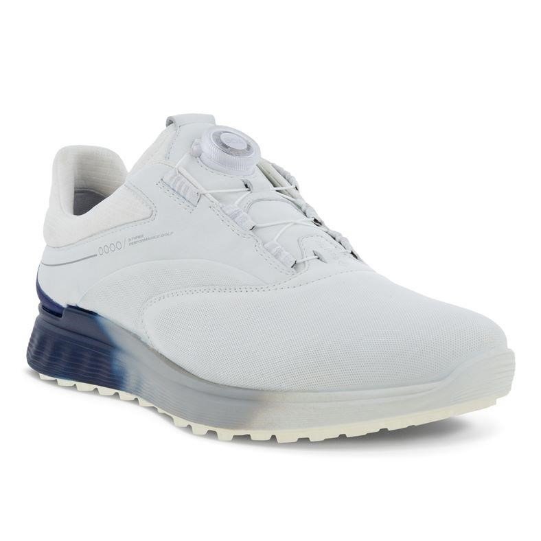 Ecco S-Three BOA Herren Golfschuhe, weiss
