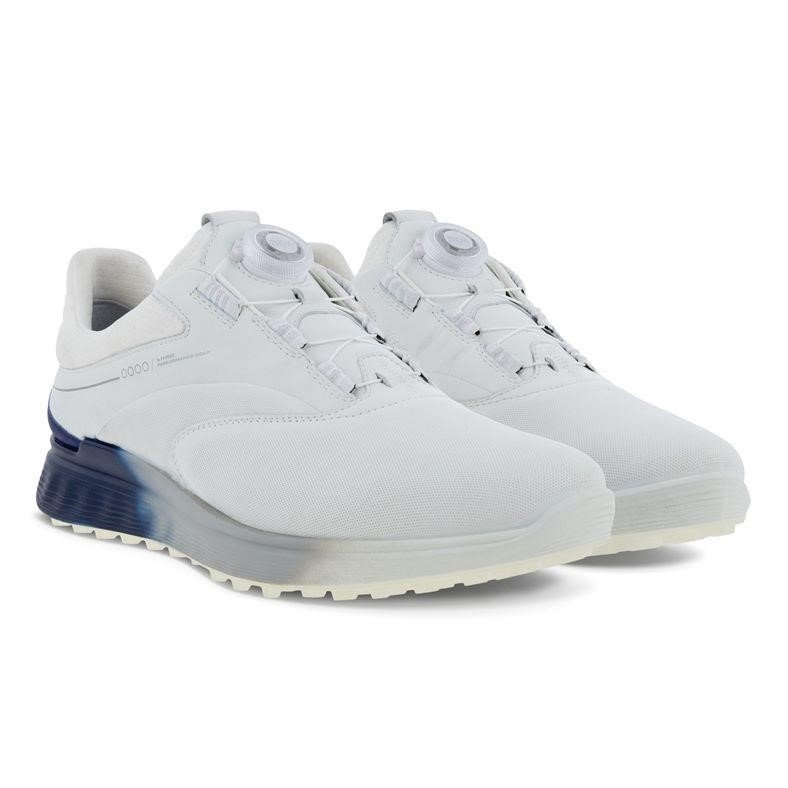 Ecco S-Three BOA Herren Golfschuhe, weiss