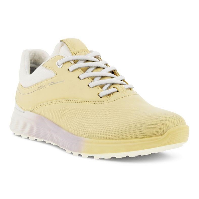 Ecco S-Three Damen Golfschuhe, gelb