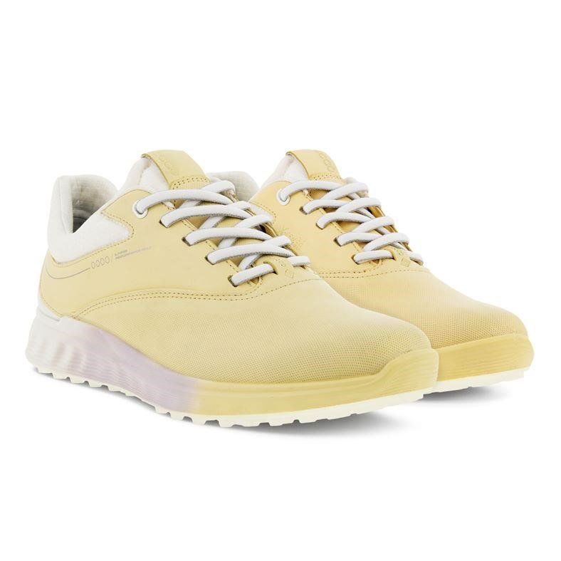 Ecco S-Three Damen Golfschuhe, gelb