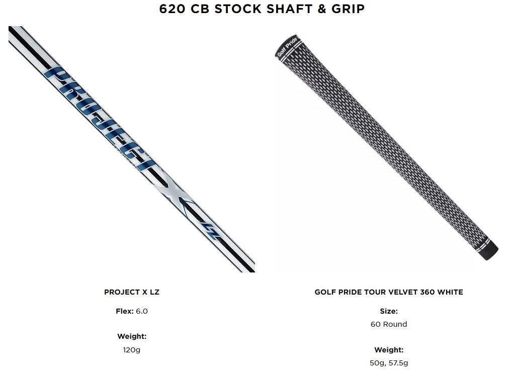 Titleist 620 CB Herren Eisen, Stahl