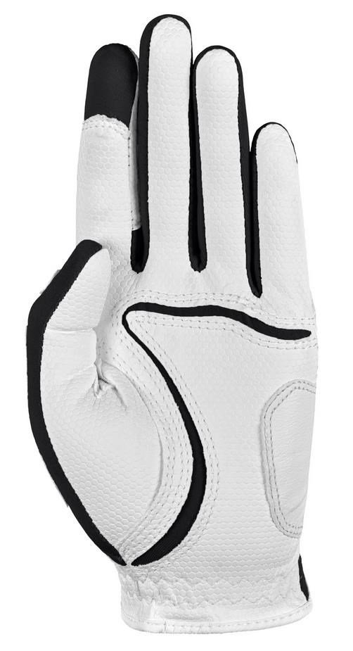 Zoom Weather Junior Handschuh, weiss/schwarz/rot