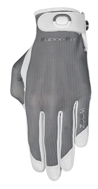 Zoom Sun Style Damen Golfhandschuh, weiss/grau