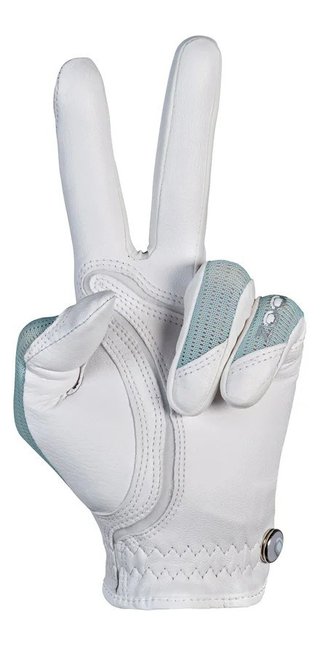 Zoom Sun Style Damen Golfhandschuh, wiess/mint