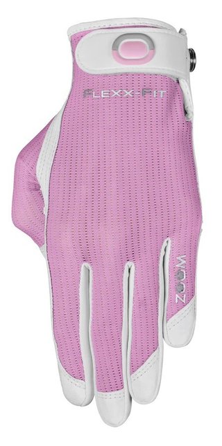 Zoom Sun Style Damen Golfhandschuh, wiess/rosa