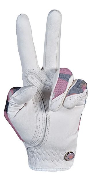 Zoom Sun Style Damen Golfhandschuh, camouflage pink