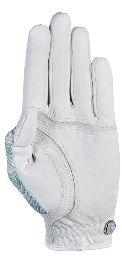 Zoom Sun Style Damen Golfhandschuh, white/mint/waves