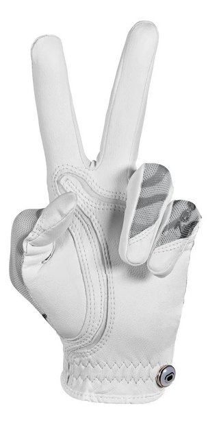 Zoom Sun Style Damen Golfhandschuh, white/zebra