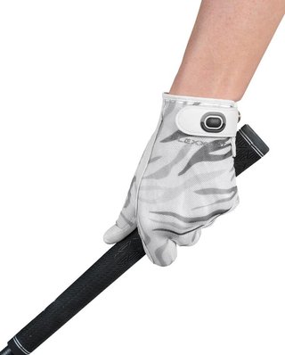 Zoom Sun Style Damen Golfhandschuh, white/zebra