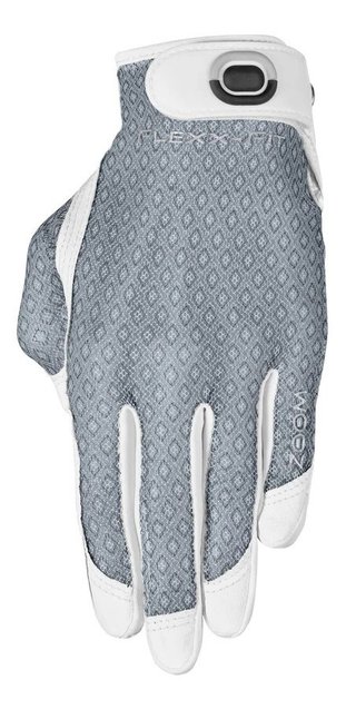 Zoom Sun Style Damen Golfhandschuh, weiss/schwarz Diamant