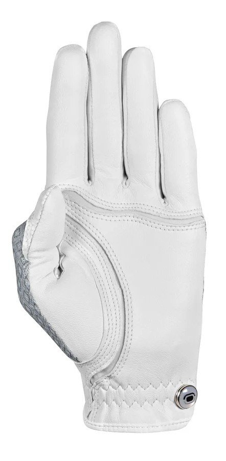 Zoom Sun Style Damen Golfhandschuh, weiss/schwarz Diamant