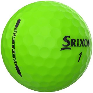 Srixon Soft Feel Brite Golfbälle, grün