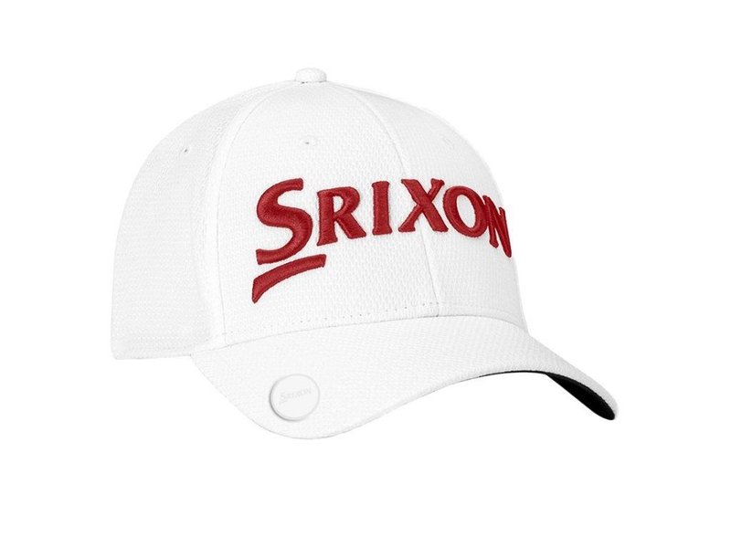 Srixon Ball Marker Herren Cap, weiss