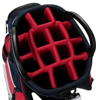 Cobra Ultralight Pro Cartbag, dunkelblau/rot