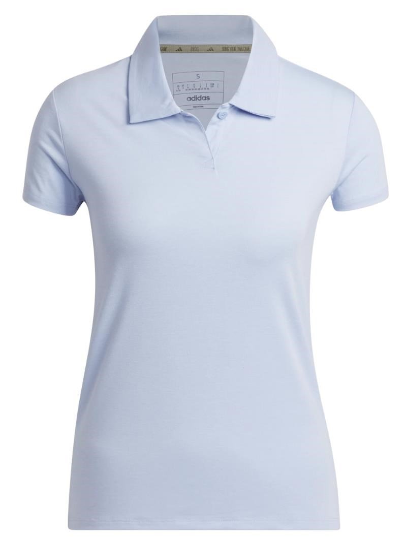 Adidas Go-To Heathered Damen Poloshirt, blau