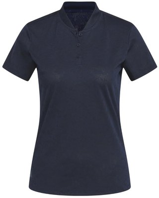 Adidas Jacquard Damen Poloshirt, dunkelblau