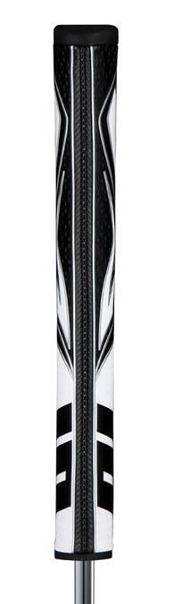 SuperStroke Zenergy Pistol GT 2.0 putter grip, schwarz/weiss