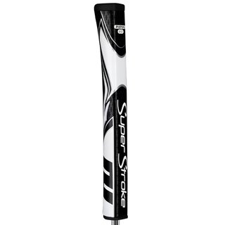 SuperStroke Zenergy Pistol GT 2.0 putter grip, schwarz/weiss