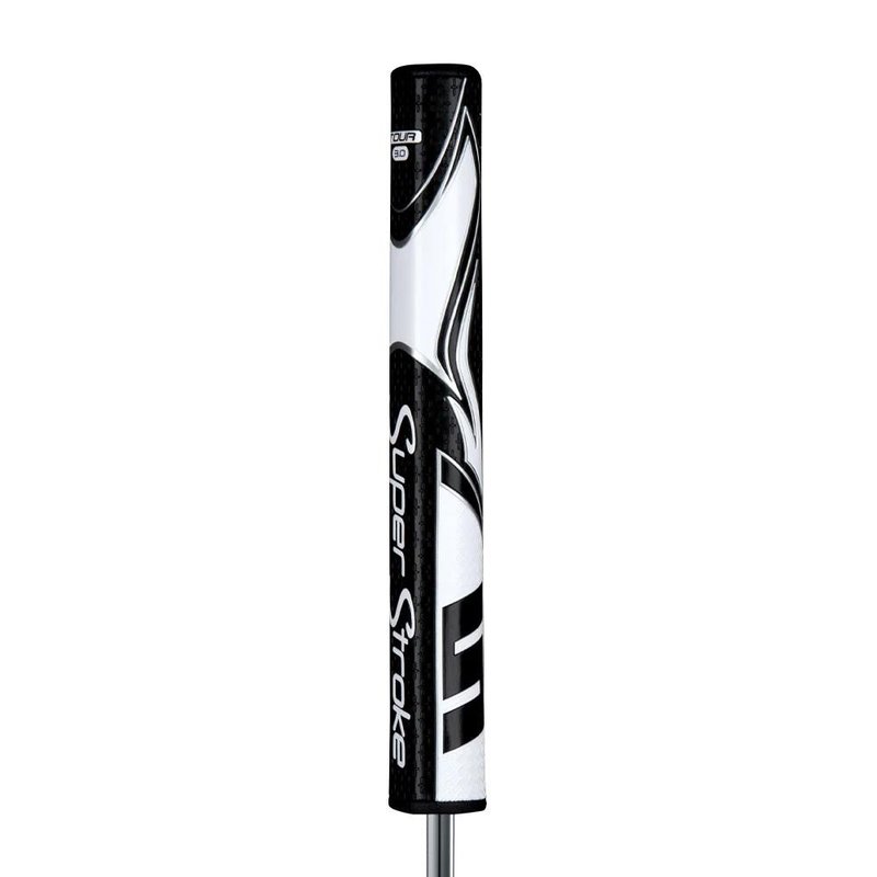 SuperStroke Zenergy Tour 3.0 putter grip, schwarz/weiss