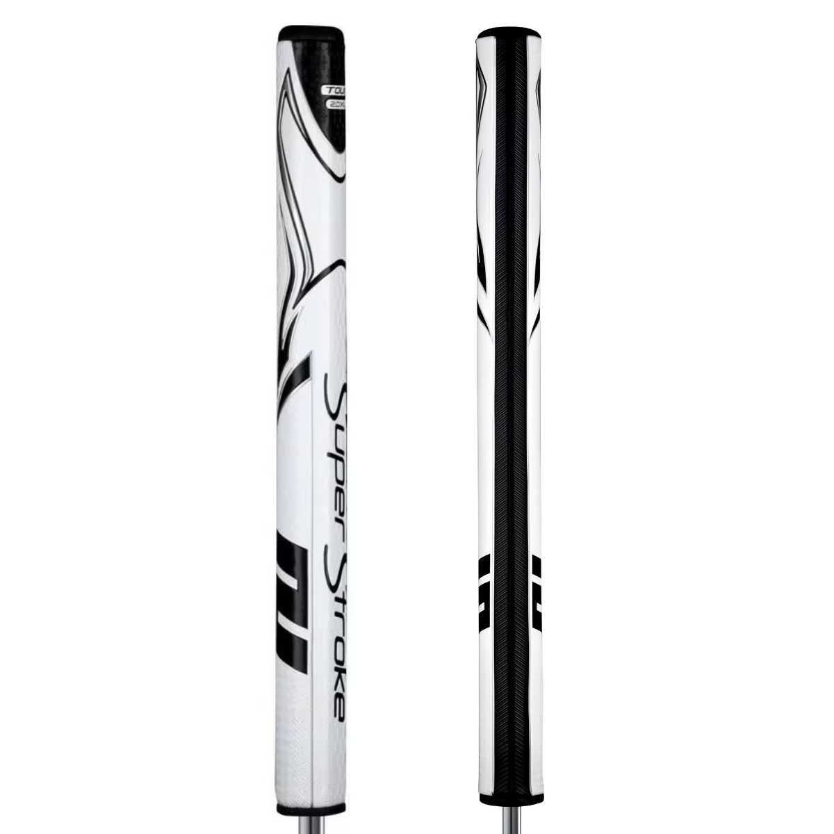 SuperStroke Zenergy XL Plus 3.0 putter grip, weiss/schwarz