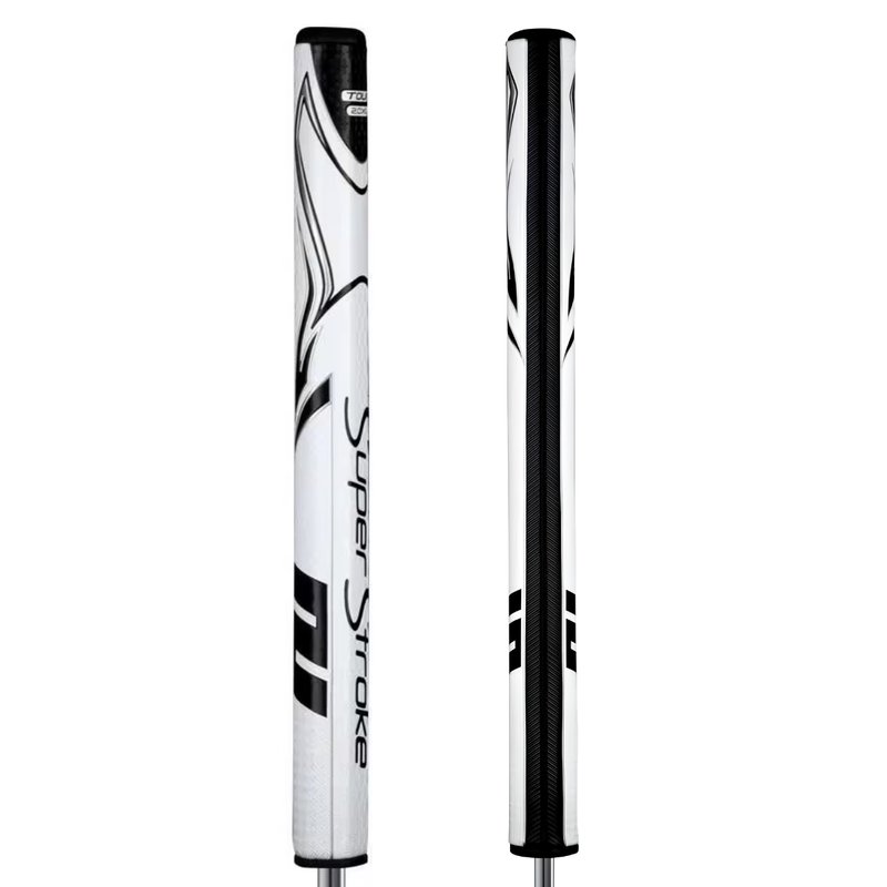 SuperStroke Zenergy XL Plus 3.0 putter grip, weiss/schwarz