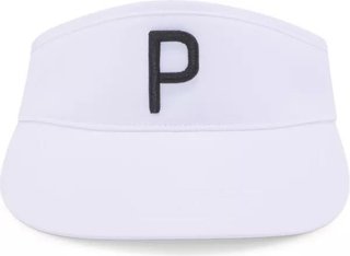 Puma P Visor Adj Visor, weiss