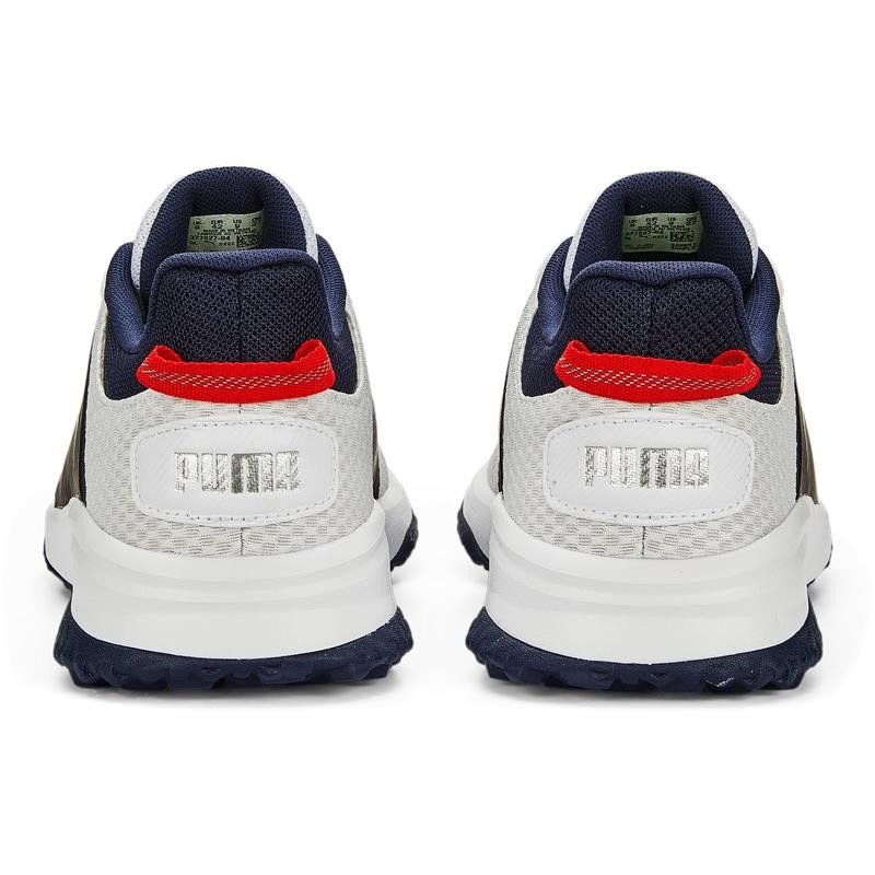 Puma Fusion Grip Herren Golfschuhe, weiss/dunkelblau