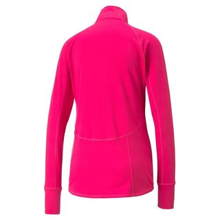 Puma Gamer 1/4 Zip Damen Pullover, rosa