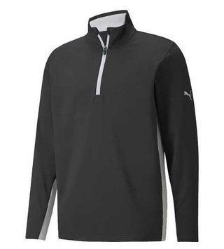 Puma Gamer 1/4 Zip Herren Sweatshirt, schwarz