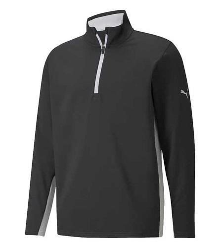 Puma Gamer 1/4 Zip Herren Sweatshirt, schwarz