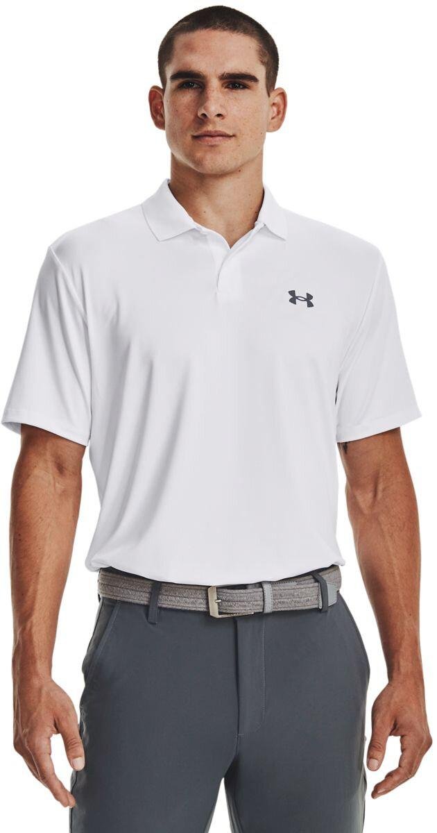Under Armour Performance 3.0 Herren Poloshirt, weiss