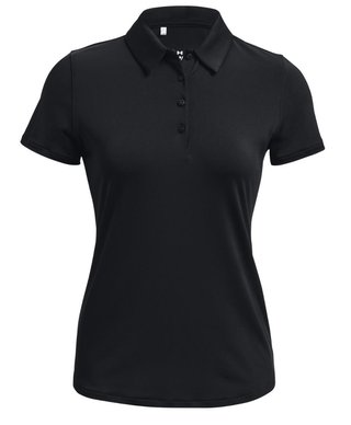 Under Armour Zinger Playoff Damen Poloshirt, schwarz