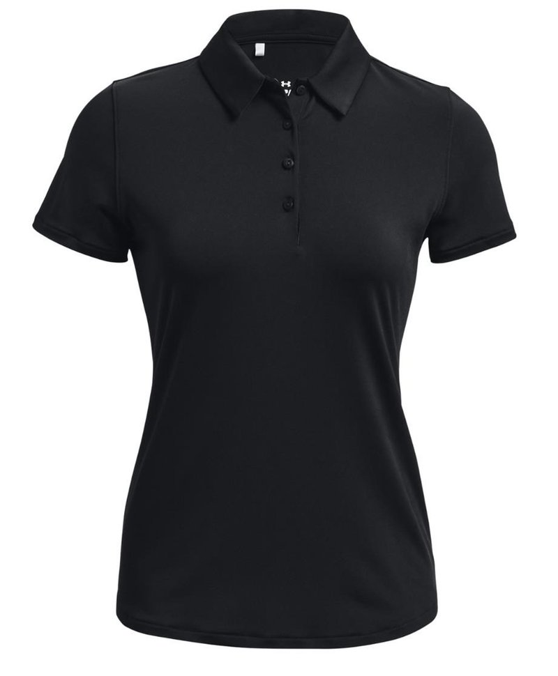 Under Armour Zinger Playoff Damen Poloshirt, schwarz