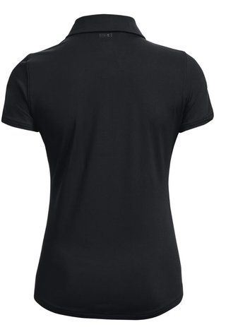 Under Armour Zinger Playoff Damen Poloshirt, schwarz