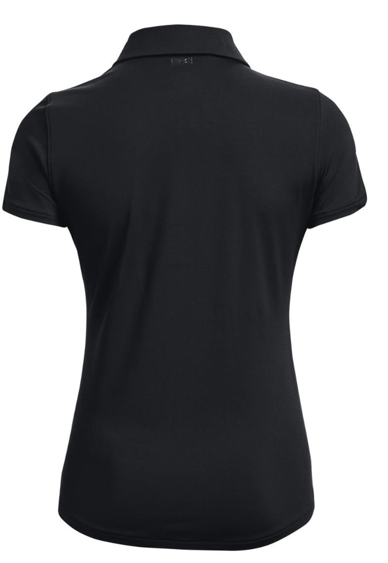 Under Armour Zinger Playoff Damen Poloshirt, schwarz