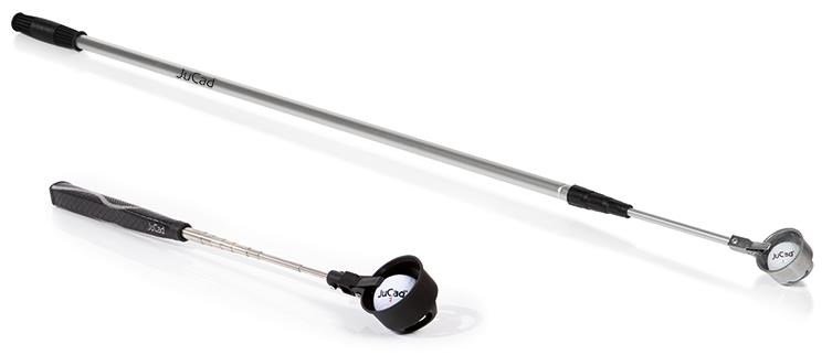 JuCad Teleskop Ballangel aus Edelstahl, 2m